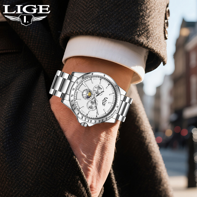 Luxury Watch Brands - LIGE Top marque de luxe Quartz