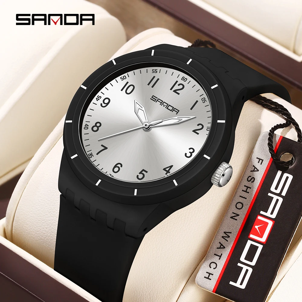 Luxury Watch Store - SANDA 9075 montre à Quartz légère
