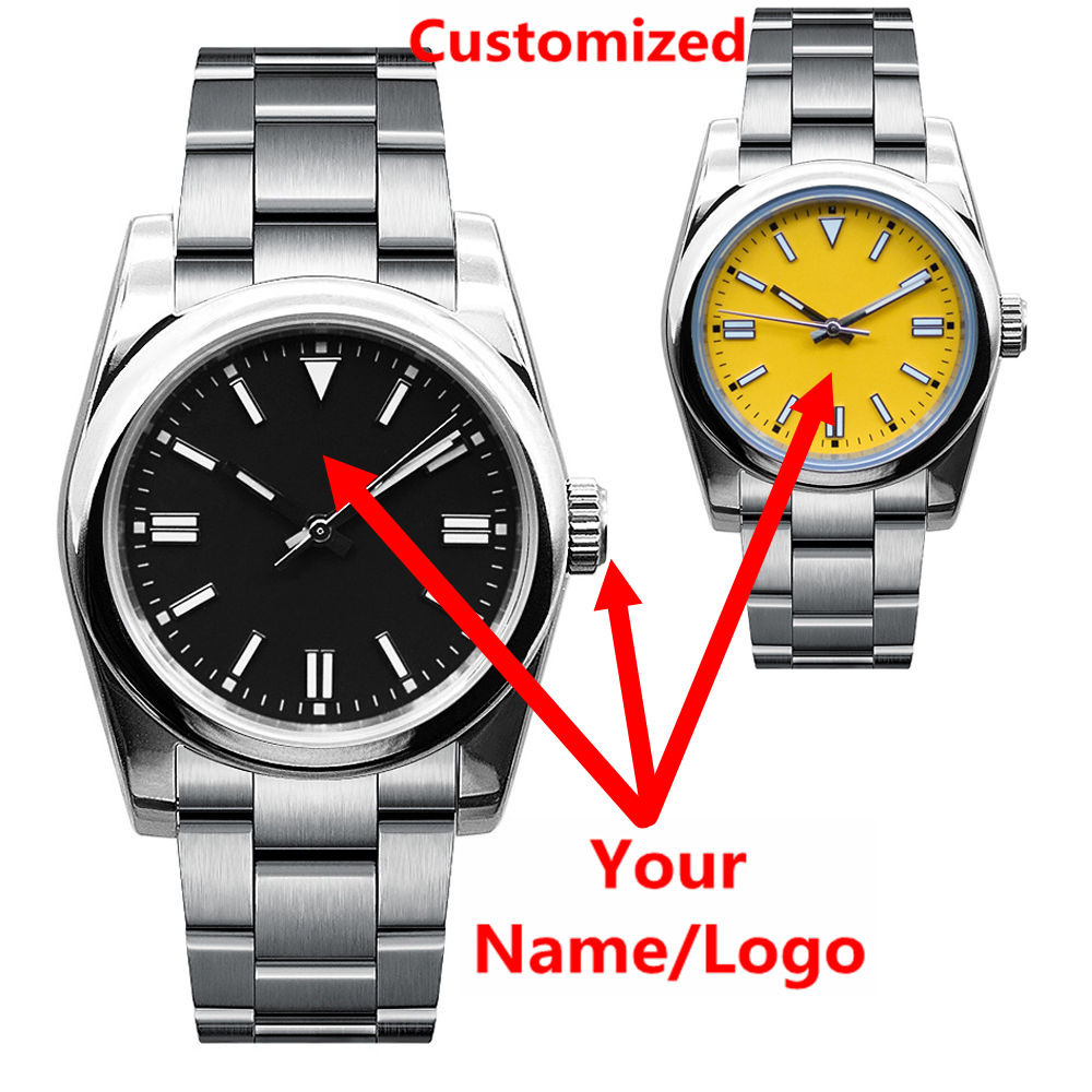 Luxury Watch Price - Montre homme personnalisée avec logo, saphir,