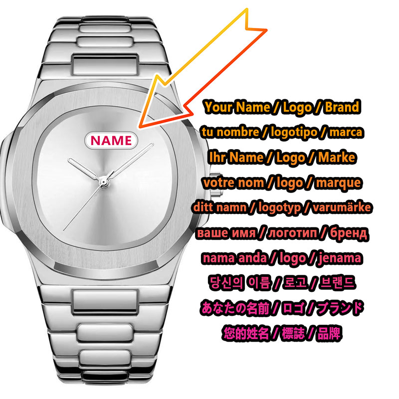 Luxury Watch Brands - Montre à quartz pour homme avec
