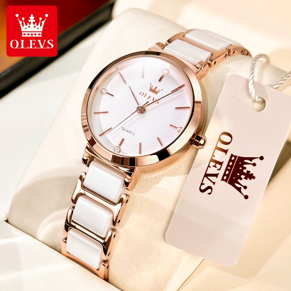 Luxury Watch Cheap - OLEVS-Montre-bracelet de luxe en or rose