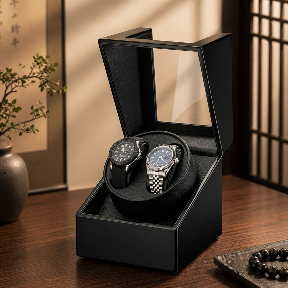 Boîte à remontoir de montres d - Luxury Watch Winder Box avis et prix