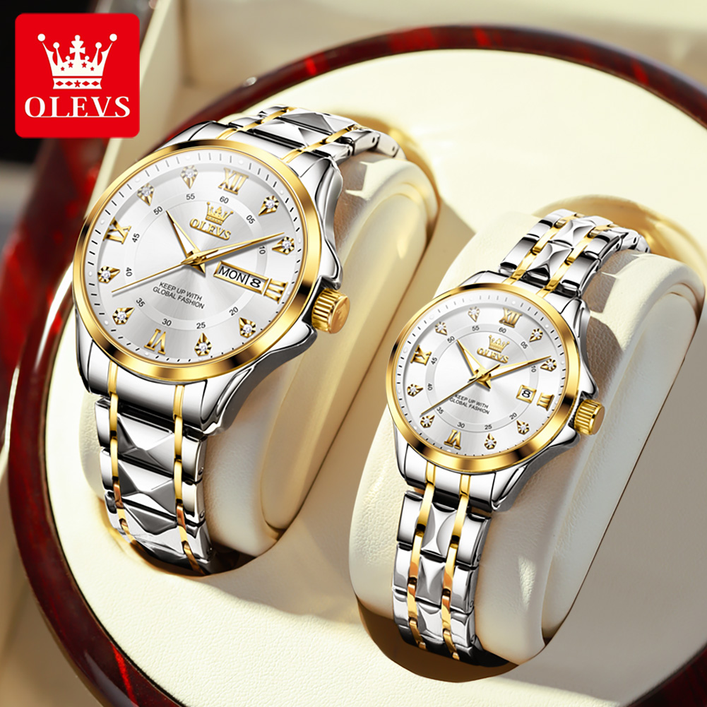 OLEVS 2906 Couple montre origi - Luxury Watch Price avis et prix