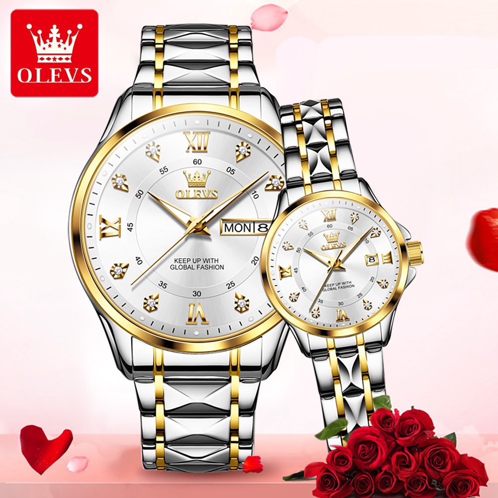 OLEVS 2906 Couple montre origi - Luxury Watch Price avis et prix