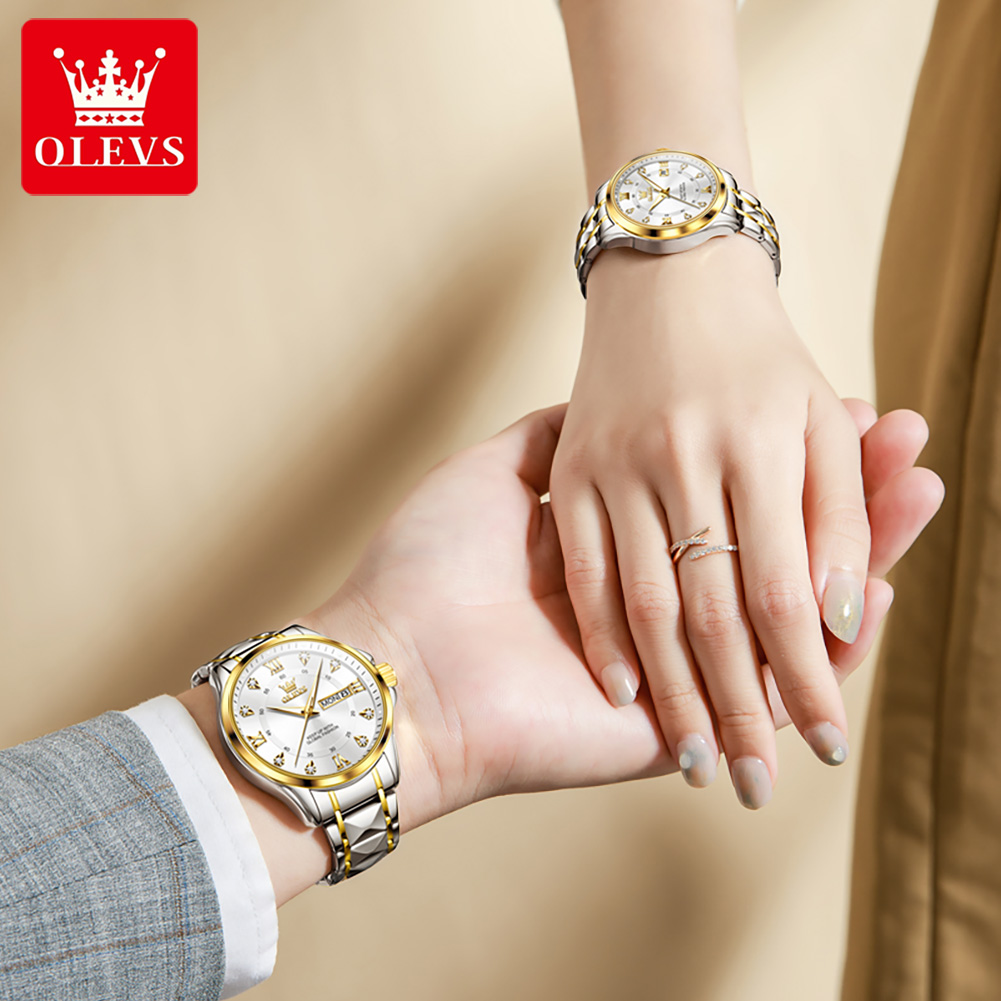 OLEVS 2906 Couple montre origi - Luxury Watch Price avis et prix