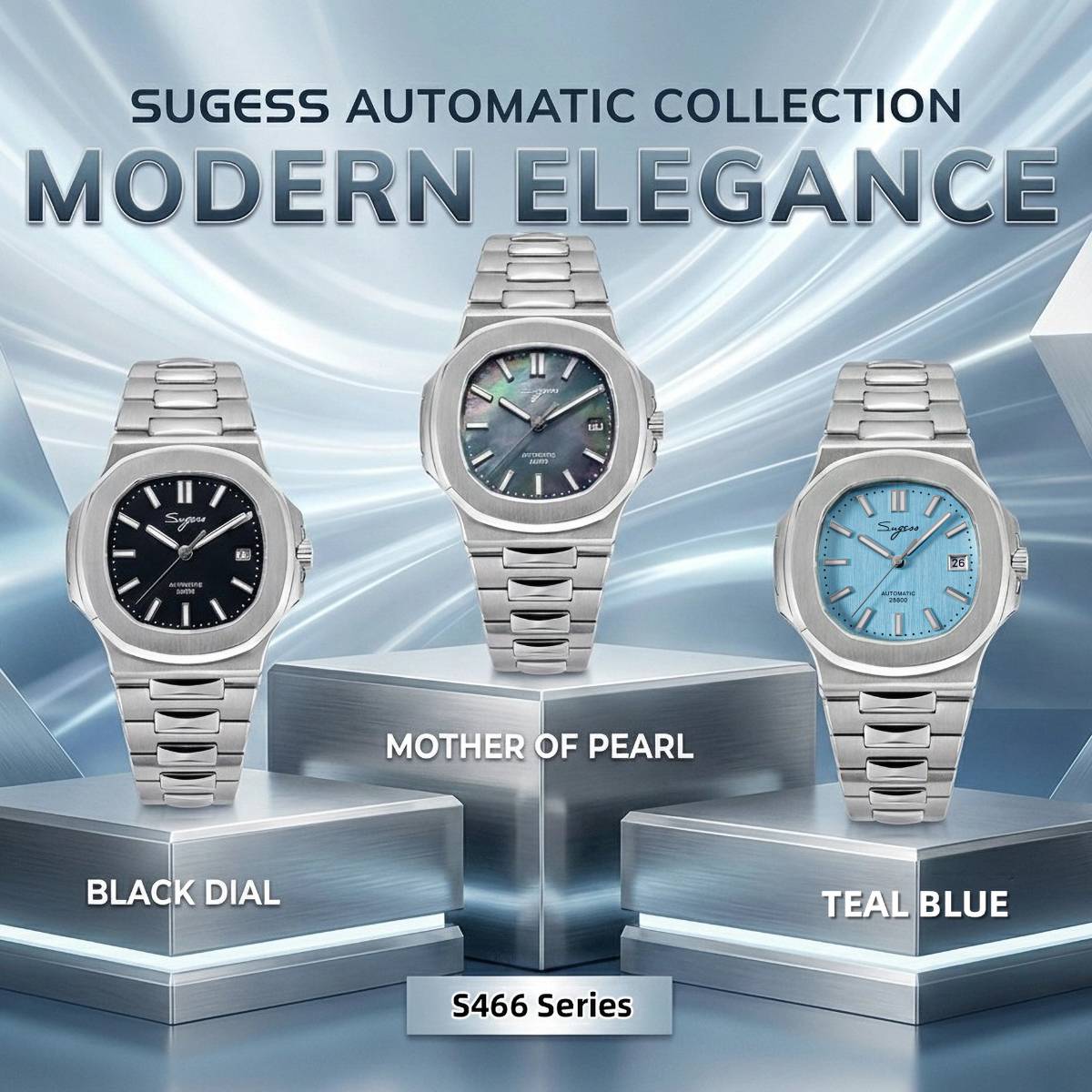 Sugess homme montre automatiqu - Patek Philippe Watch Nautilus avis et prix