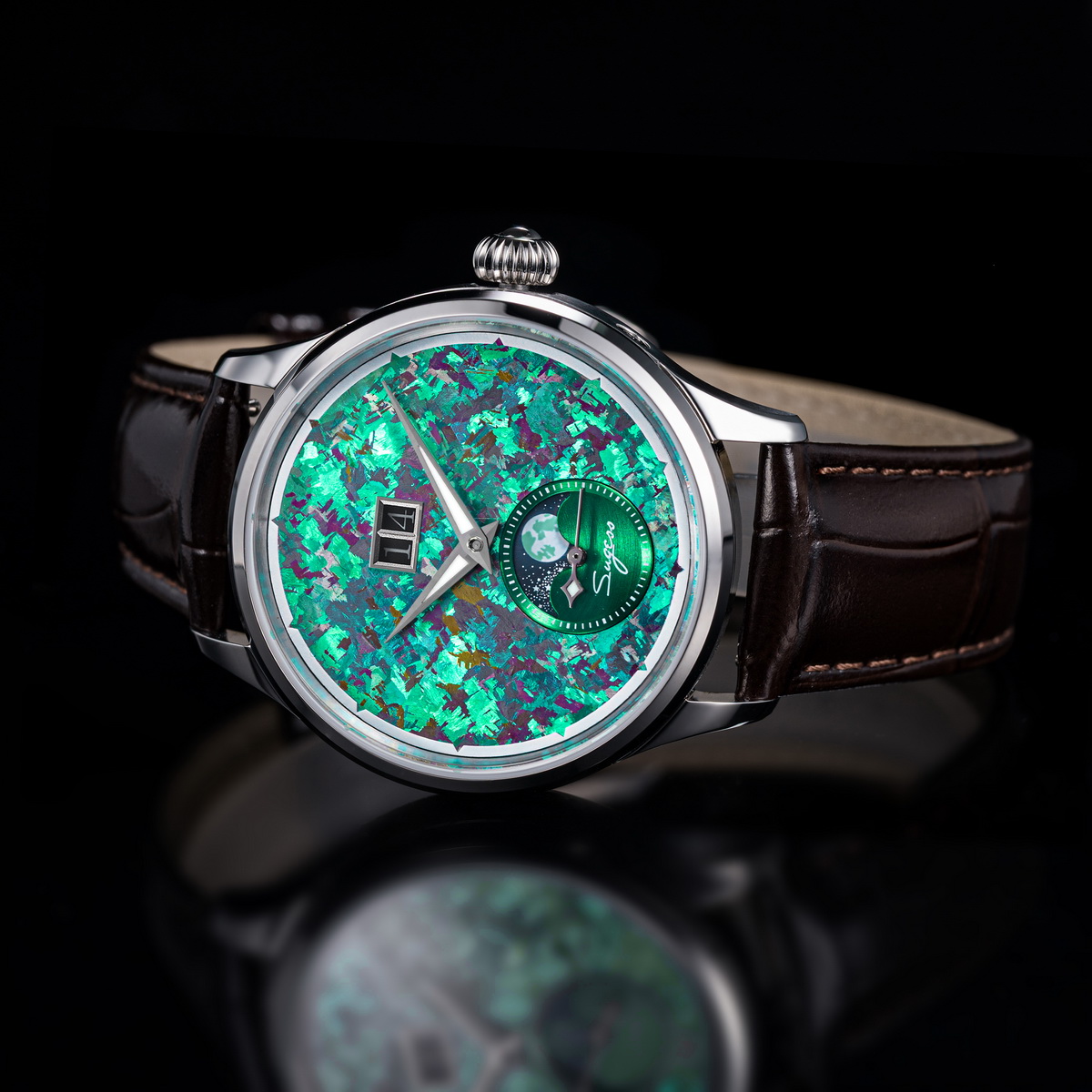 Montre Sugess pour hommes, pha - Guilloché Dial Watch avis et prix