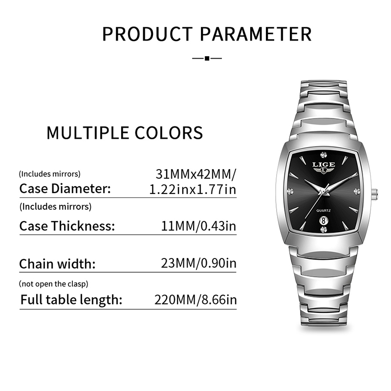 LIGE montre femmes affaires lu - Ladies Luxury Watch avis et prix