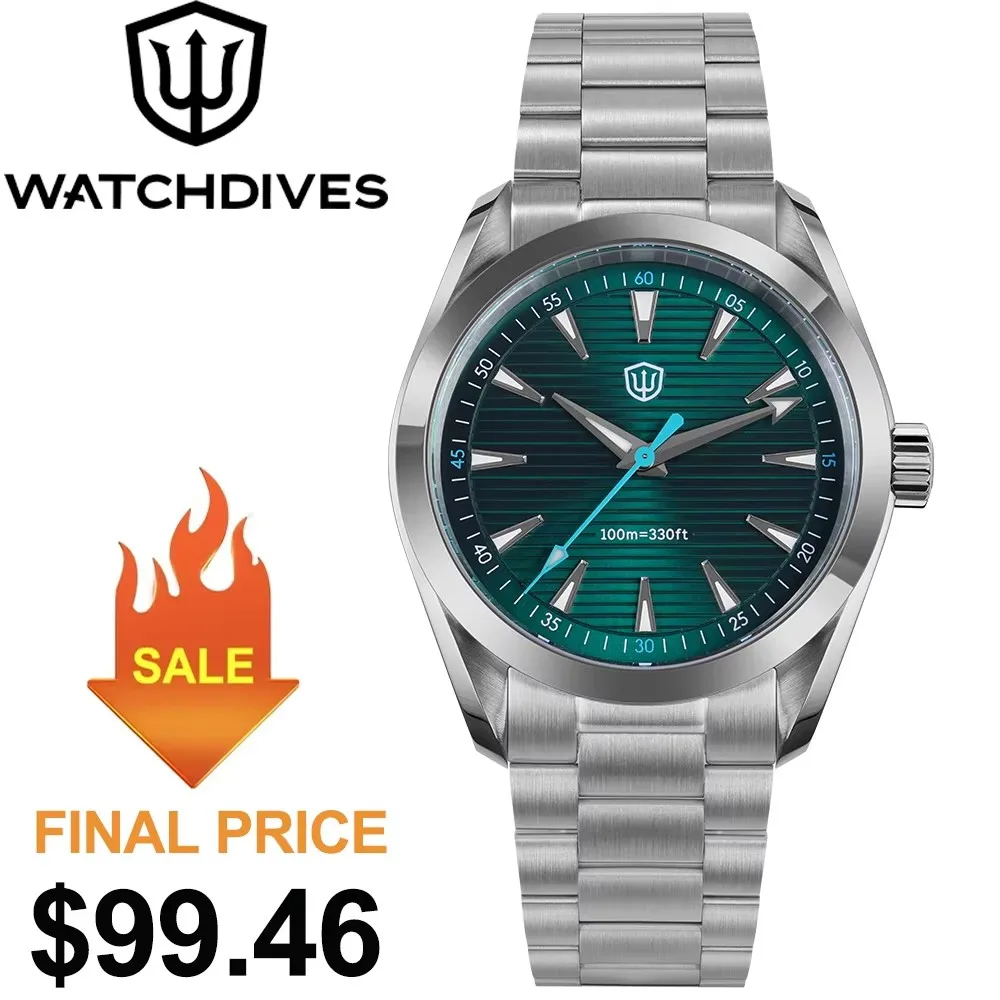 Watchdives 38mm montre à Quart - Guilloché Dial Watch avis et prix