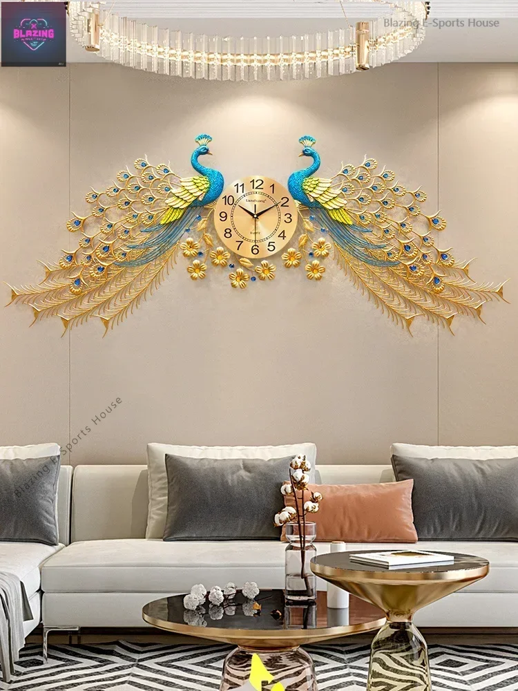 Horloge murale décorative Paon - Luxury Watch Makes avis et prix