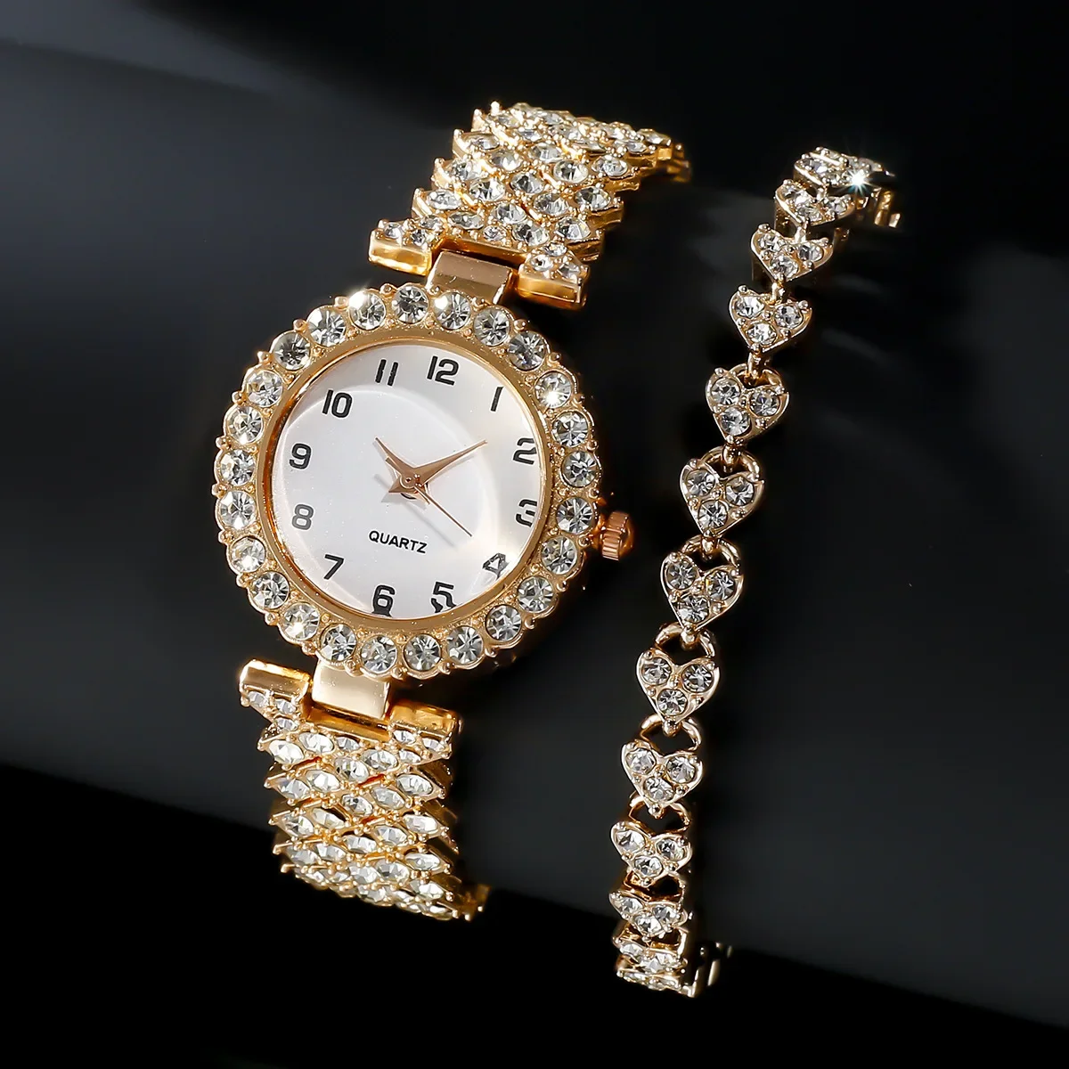 1 pièces/2 pièces de luxe mode - Ladies Luxury Watch avis et prix