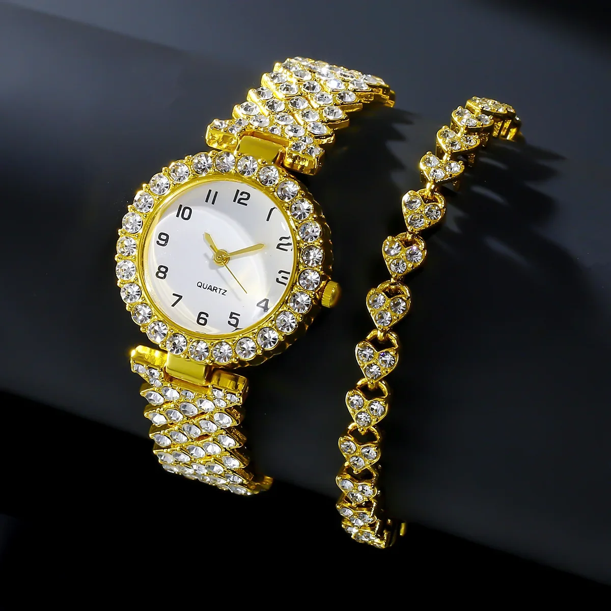 1 pièces/2 pièces de luxe mode - Ladies Luxury Watch avis et prix