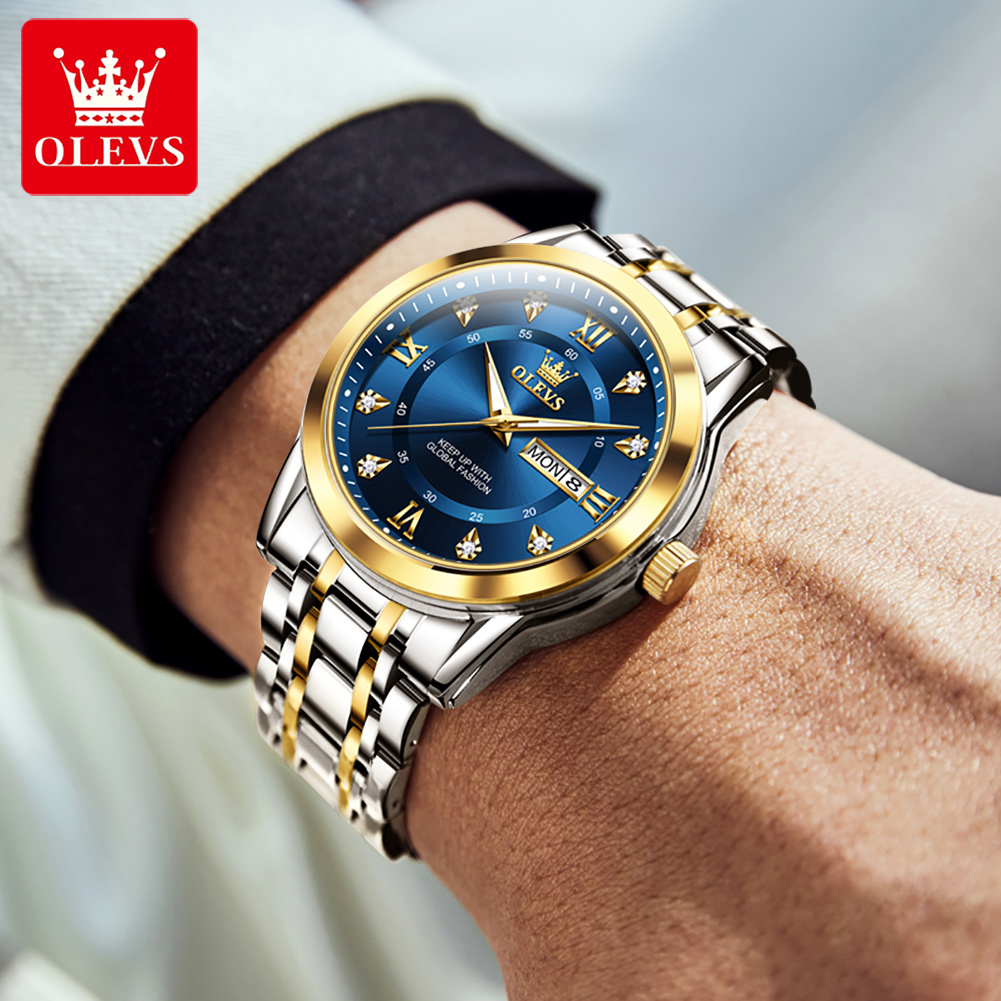 OLEVS marque mode hommes montr - Luxury Watch Brands avis et prix