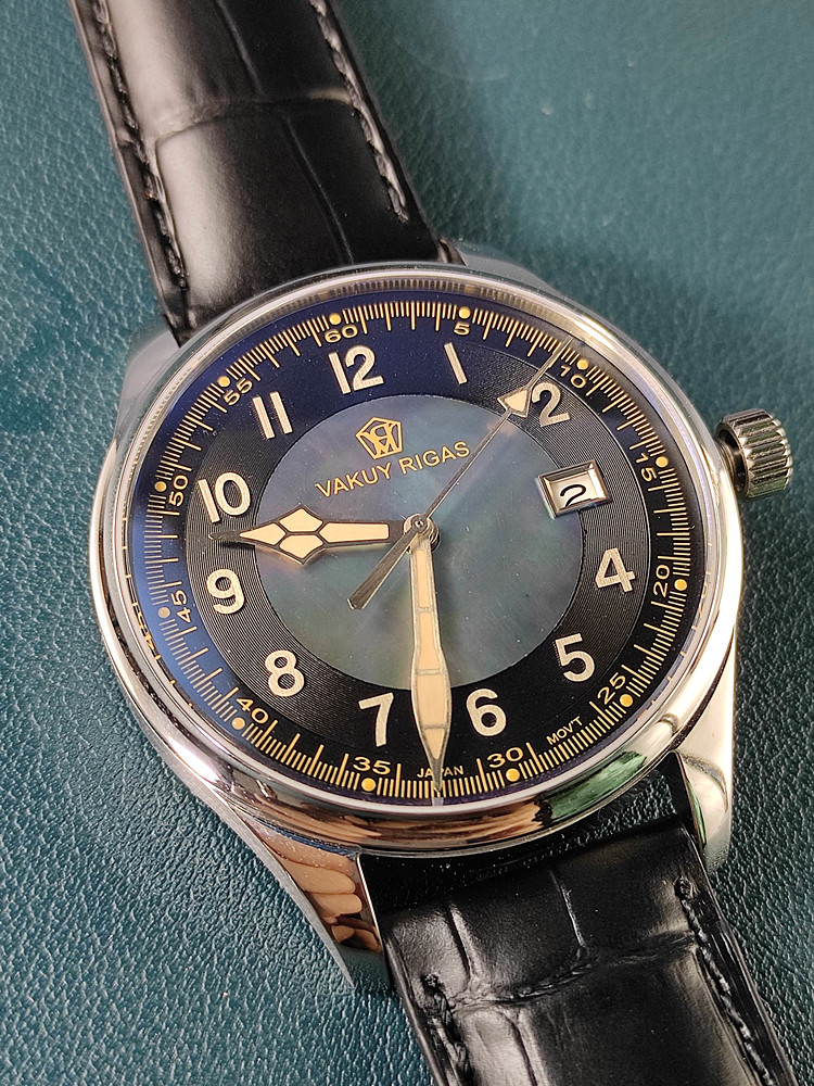 Vakuy – montre de pilote mécan - Guilloché Dial Watch avis et prix